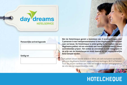 daydreams hotelcheque